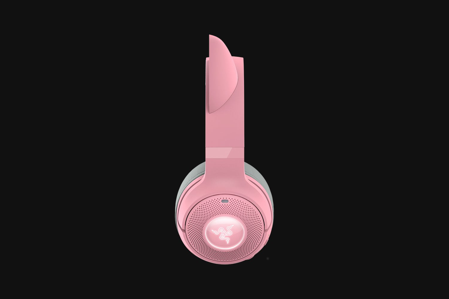 Razer Kraken Kitty BT V2 Quartz Ed. – Gaming-Headset, Over-Ear – Bluetooth 5.2, ANC – Pink – bis 40 h