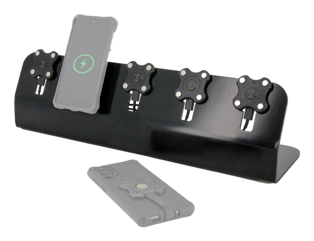 Mobilis ENERGYDOCK Ladestation (UK) – 120 W, 5× Steckplätze