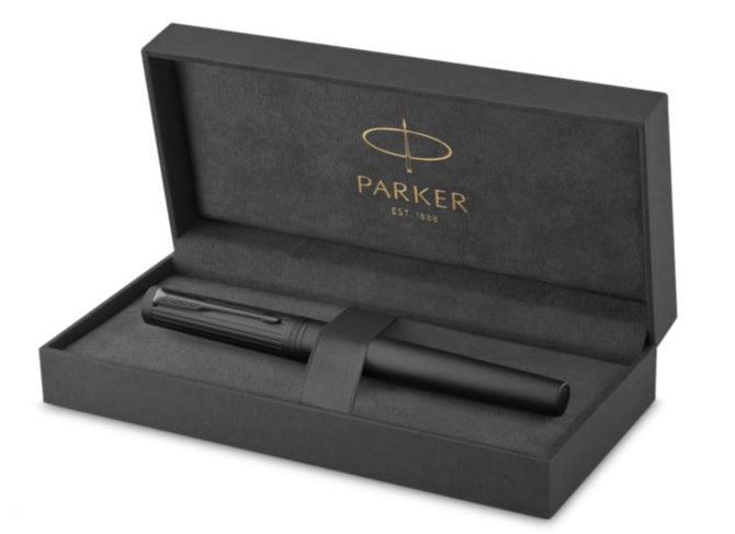 Parker Ingenuity Black B.T. – Tintenroller, Schwarz, Geschenkbox