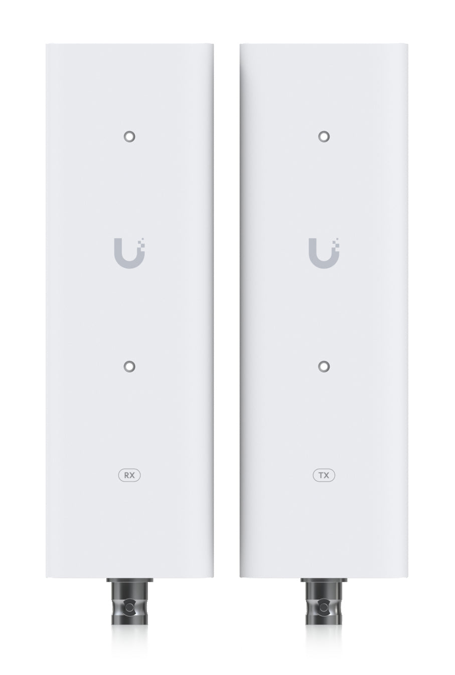 Ubiquiti UACC Retrofit PoE 2-Draht – Ethernet Extender – 2× RJ-45, 2× PoE, 85 Mbit/s, 2-Draht/Koax, Wandmontage, Weiss