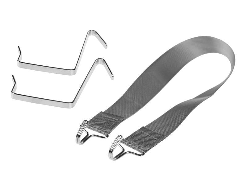 FTM F02433 Wandhalterung 24 Fächer, mit Haken – einfarbig – 220 × 1260 mm