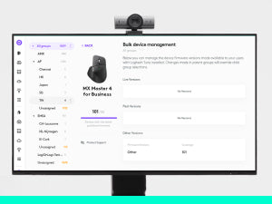 Logitech MX Master 4 for Business Business-Maus – kabellos, 8 Tasten, 8'000 dpi, für Rechtshänder, graphit