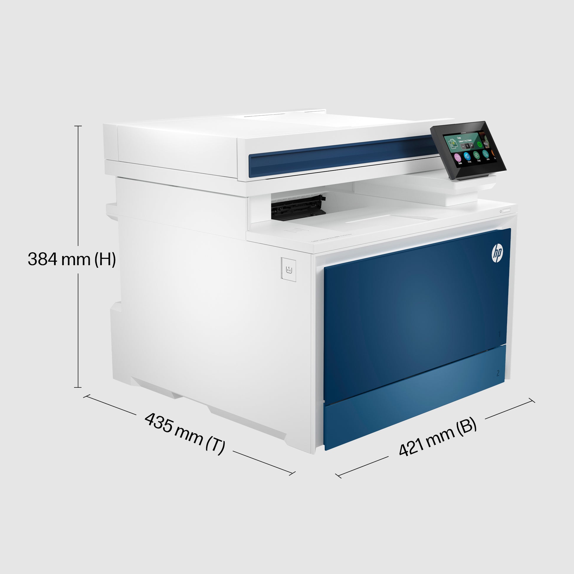 HP Color LaserJet Pro 4302fdw – Farbiger Laser-MFP A4, 4-in-1 – USB/LAN/WLAN – Duplex, Duplex-ADF – 33 ppm S/W