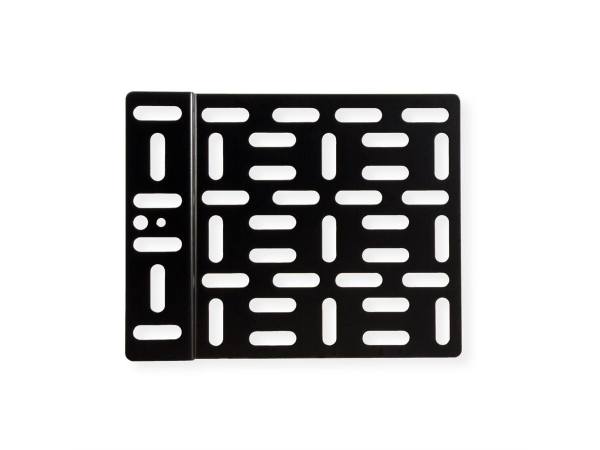 ROLINE Media-Player-Halterung (klein) – bis 1 kg – für VESA 75×75, 100×100 mm – Schwarz
