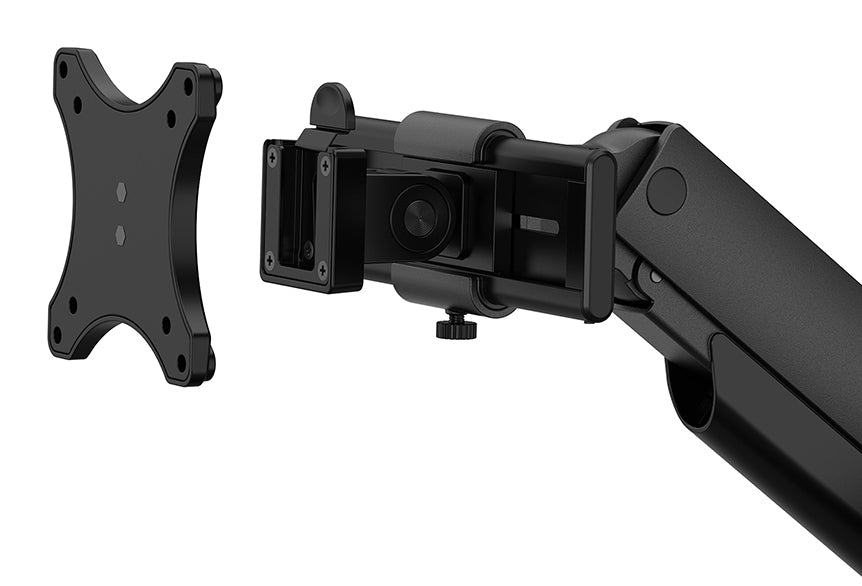 Neomounts Ds65S-950Bl2 – Monitorarm, Dual, Klemme/Durchführung, bis 34", VESA 75 × 75/100 × 100 mm, 11 kg