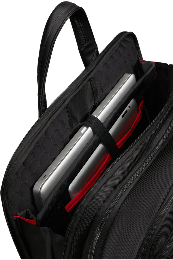 Samsonite Pro-DLX 6 Notebook-Tasche – 24,5/31 l, wasserabweisend, RFID-Fach, Nylon, schwarz