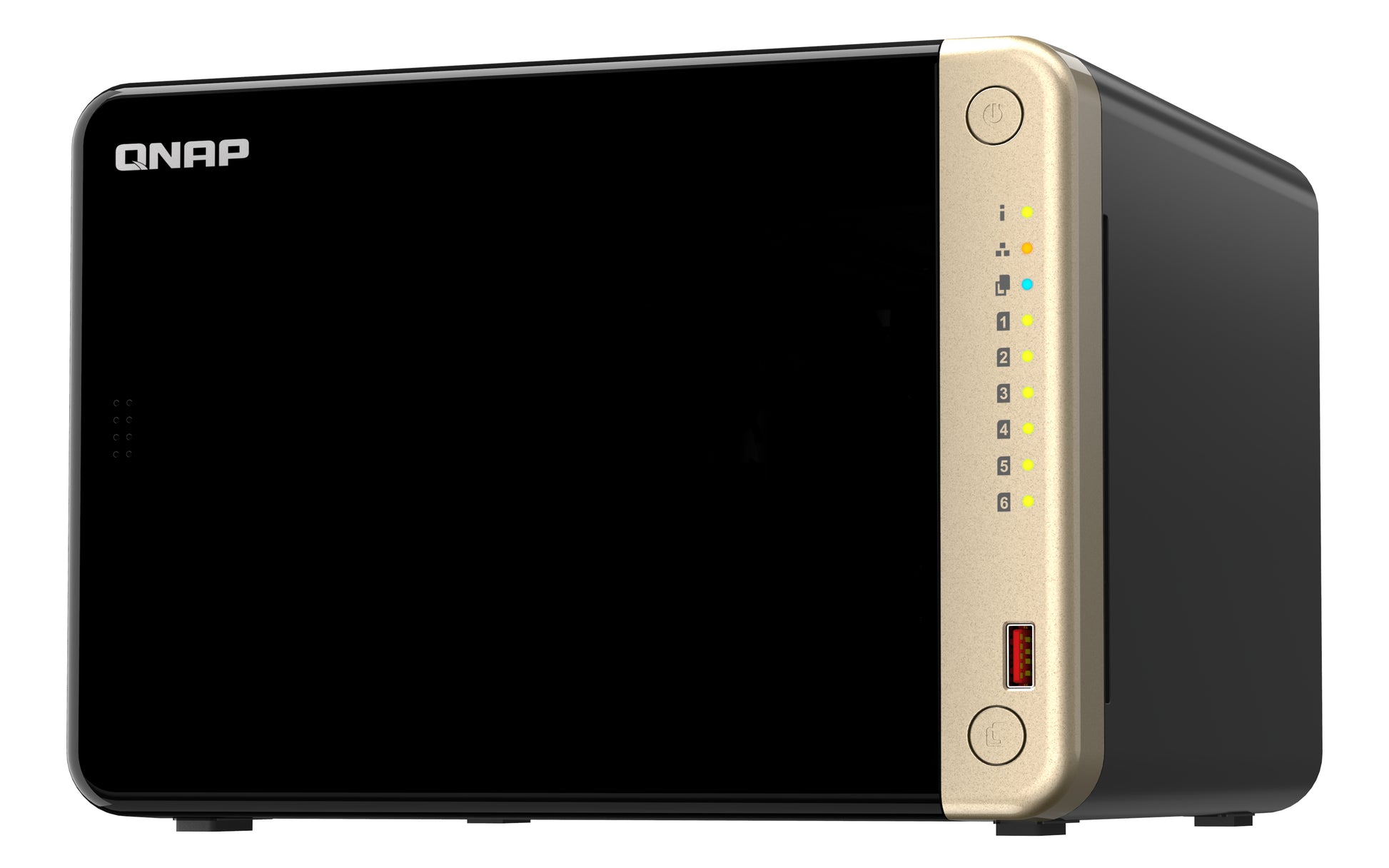 QNAP TS-664-8G Speichergerät – 6 Bay, 8 GB RAM