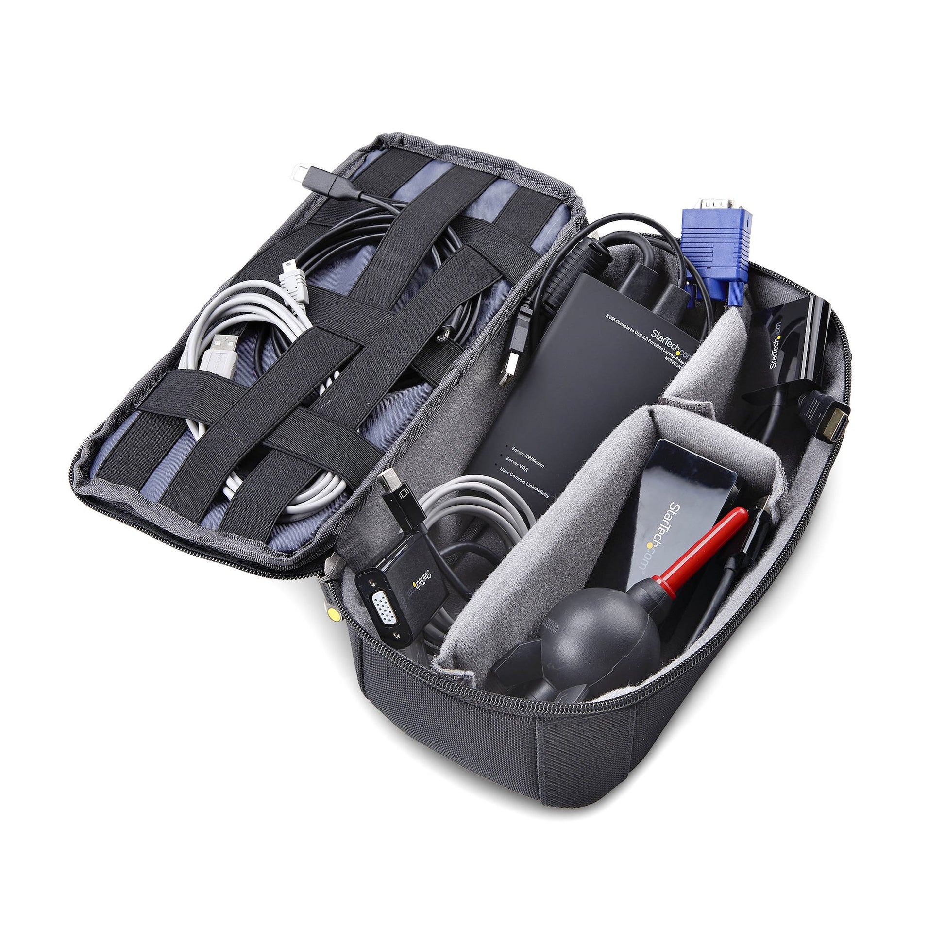 StarTech.com VGA/MDP Crash-Cart-Adapter – 1-Port VGA/DP CIM-Modul – 1920 × 1200, USB