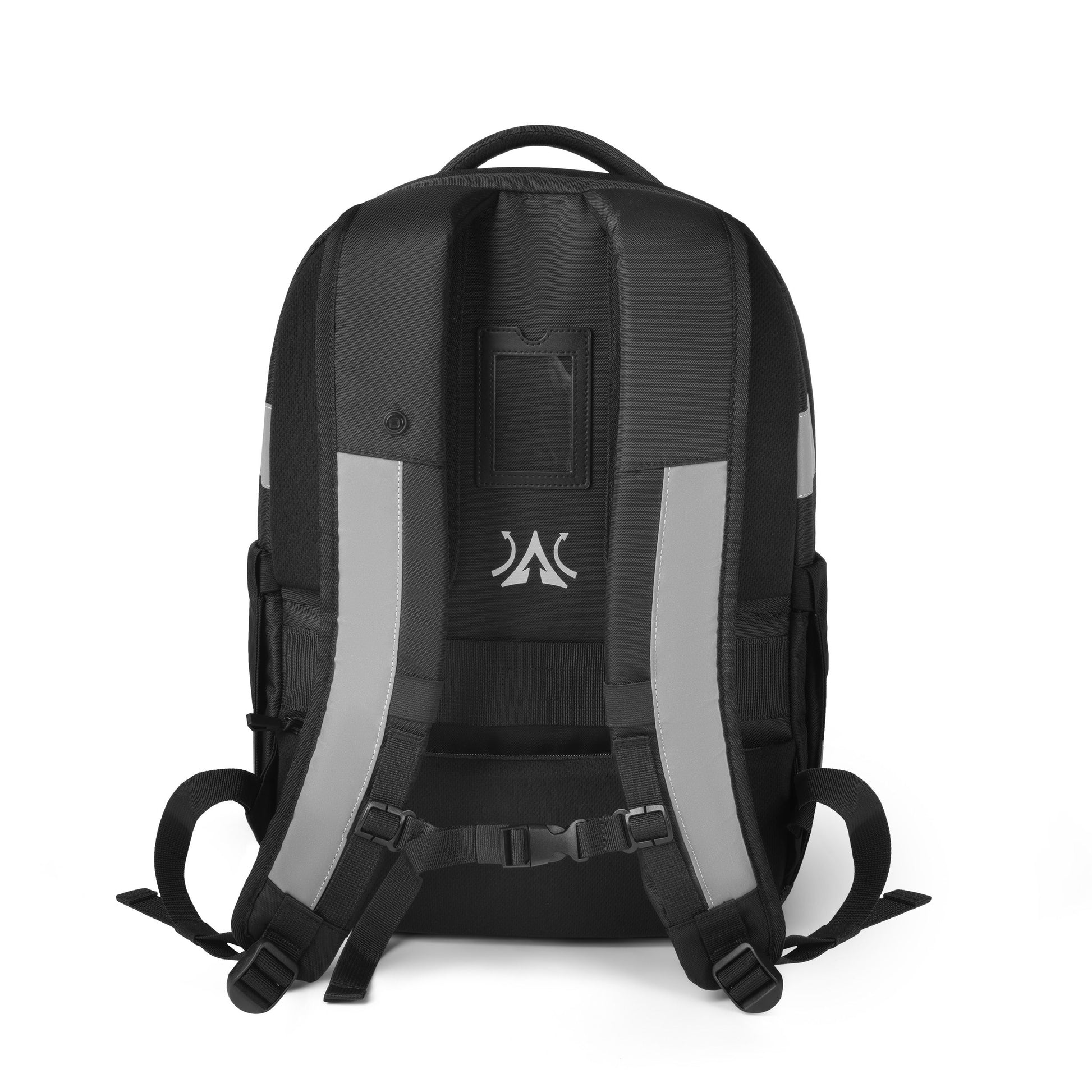 DICOTA Freizeit-Rucksack – 25 l, schwarz, reflektierend
