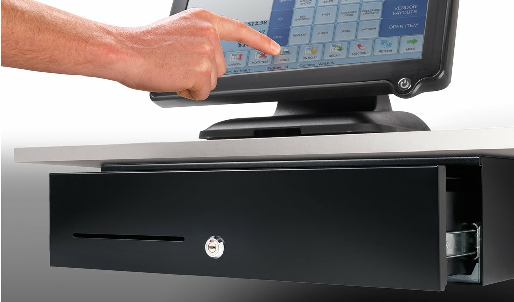 Safescan Kassenlade, Stahlgehäuse, Schwarz, HD-5030