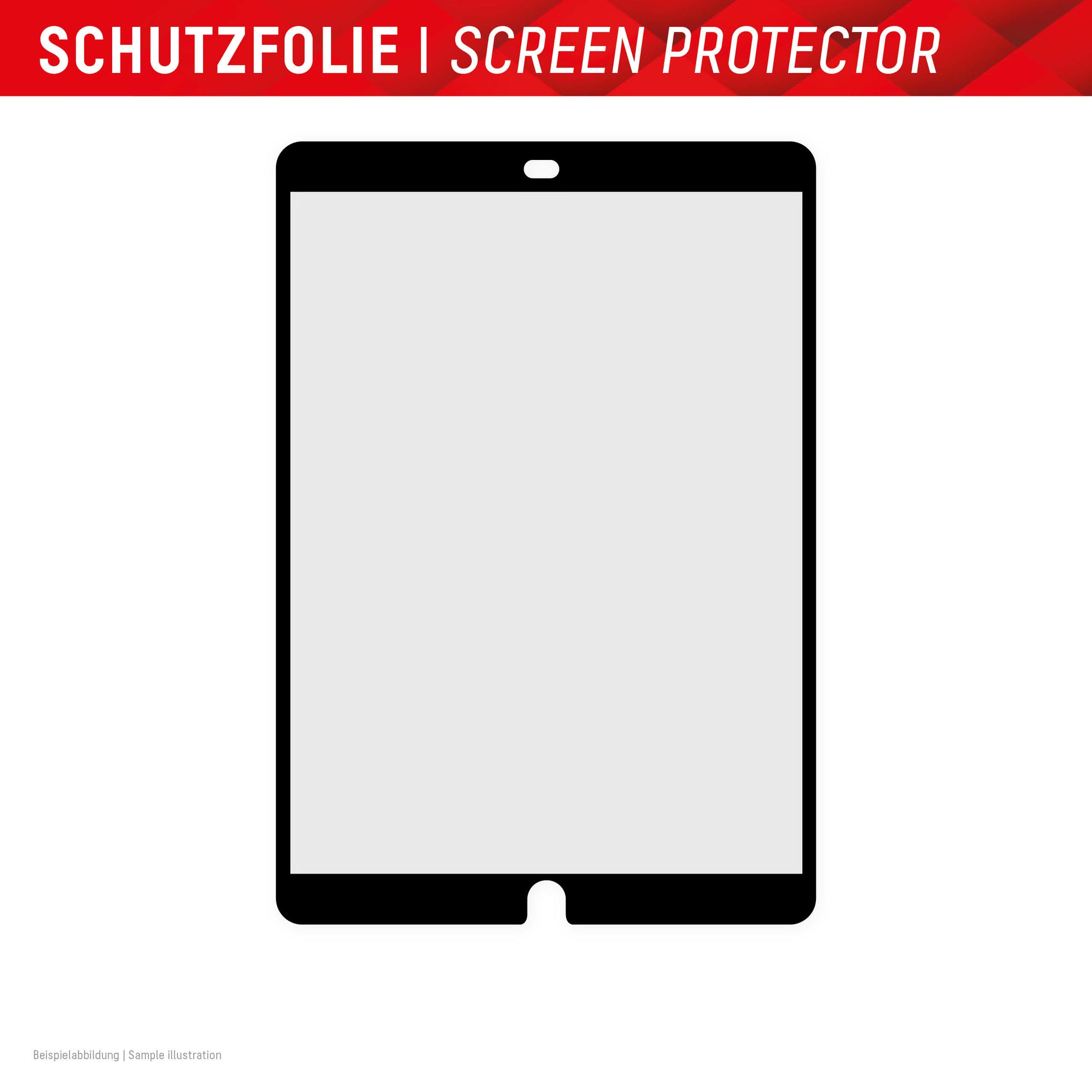 E.V.I. Panzerglas für Apple iPad (7.–9. Gen.), iPad Air (3. Gen.) 10,2" – 5H, Anti-Fingerprint