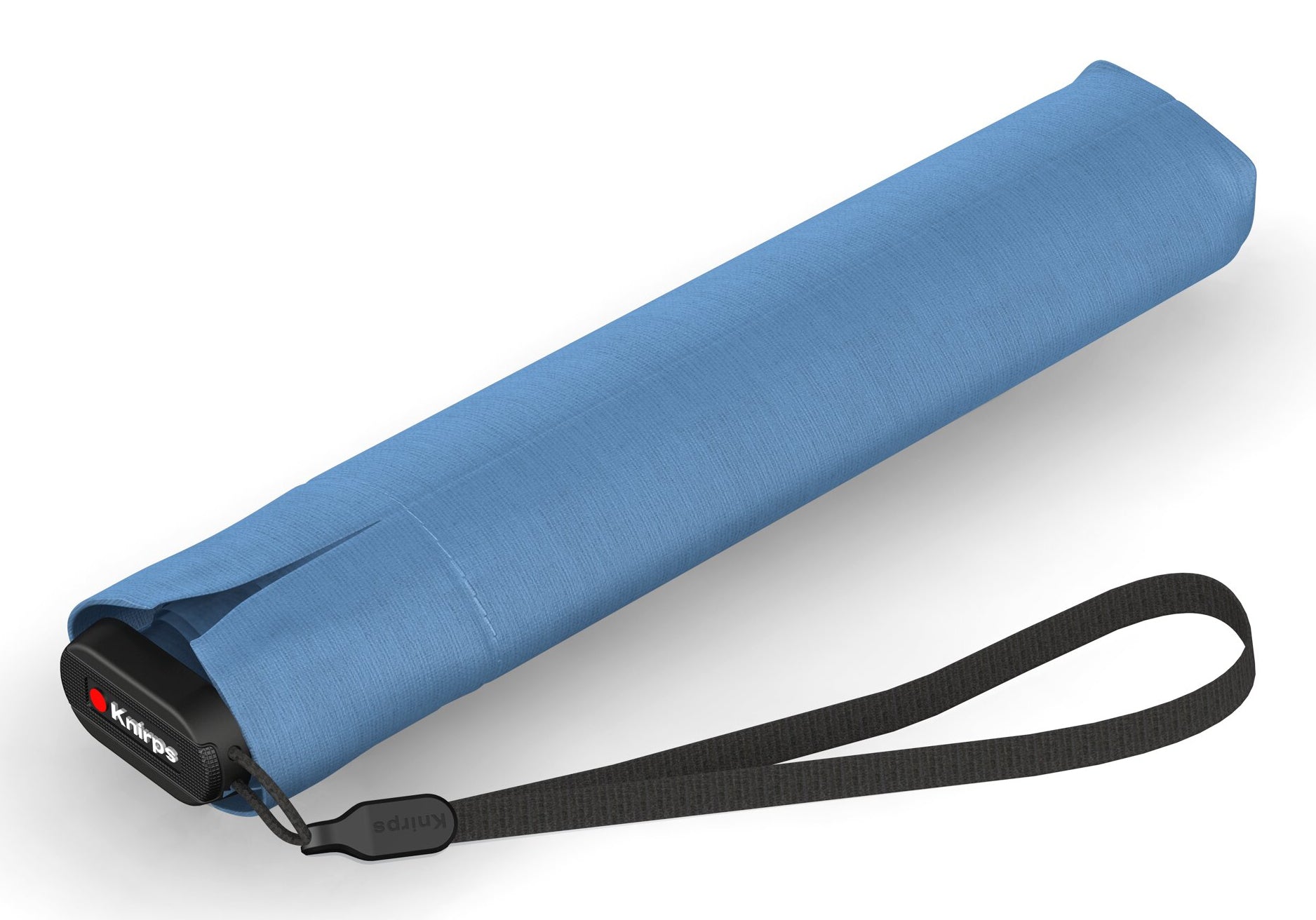 Knirps Taschenschirm US.050 – manuell, Ø 90 cm, L 21 cm – blau – HeatShield-Beschichtung, windfest