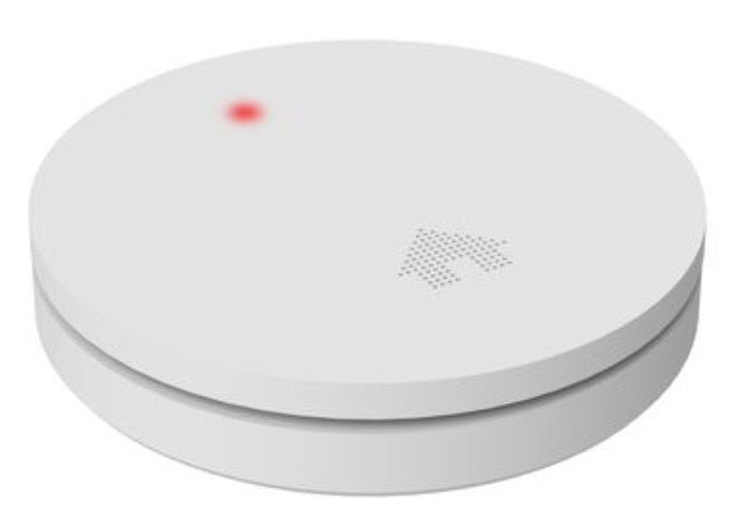 Mentrex AG Mentrex GS546 – Funk-Rauchmelder, 10-Jahres-Batterie, 85 dB – Weiss, für Mentrex-App