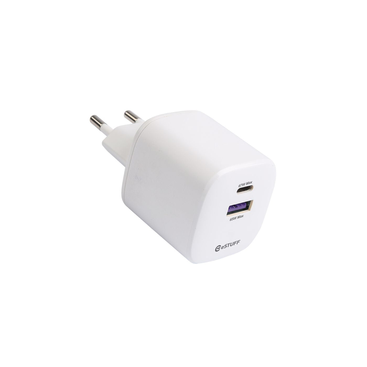 eSTUFF INFINITE (GRS) – USB-C & USB-A, Weiss