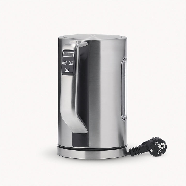 Severin Wasserkocher – 1,7 l, mit Temperaturwahl, Warmhaltefunktion, Edelstahl, Schwarz, WK 3418