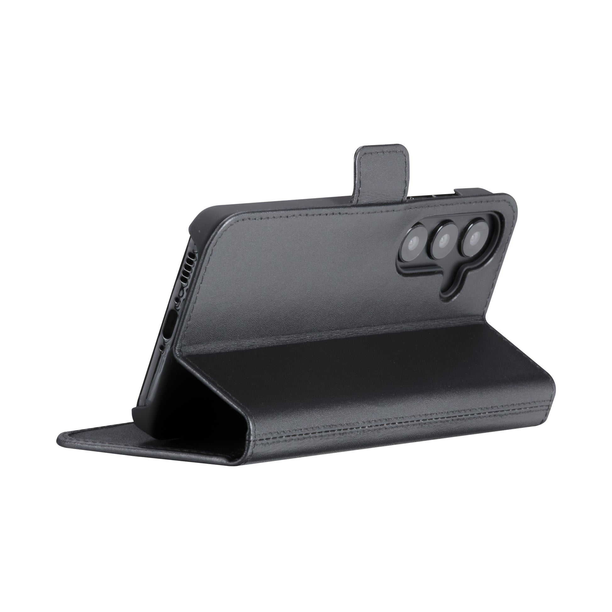 dbramante1928 Booklet-Hülle Copenhagen – für Samsung Galaxy S25 Ultra – schwarz – Leder – mit Kartenfach