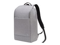 DICOTA Notebook-Rucksack bis 15,6" – Tablet-Fach, aus recycelten Materialien – Grau