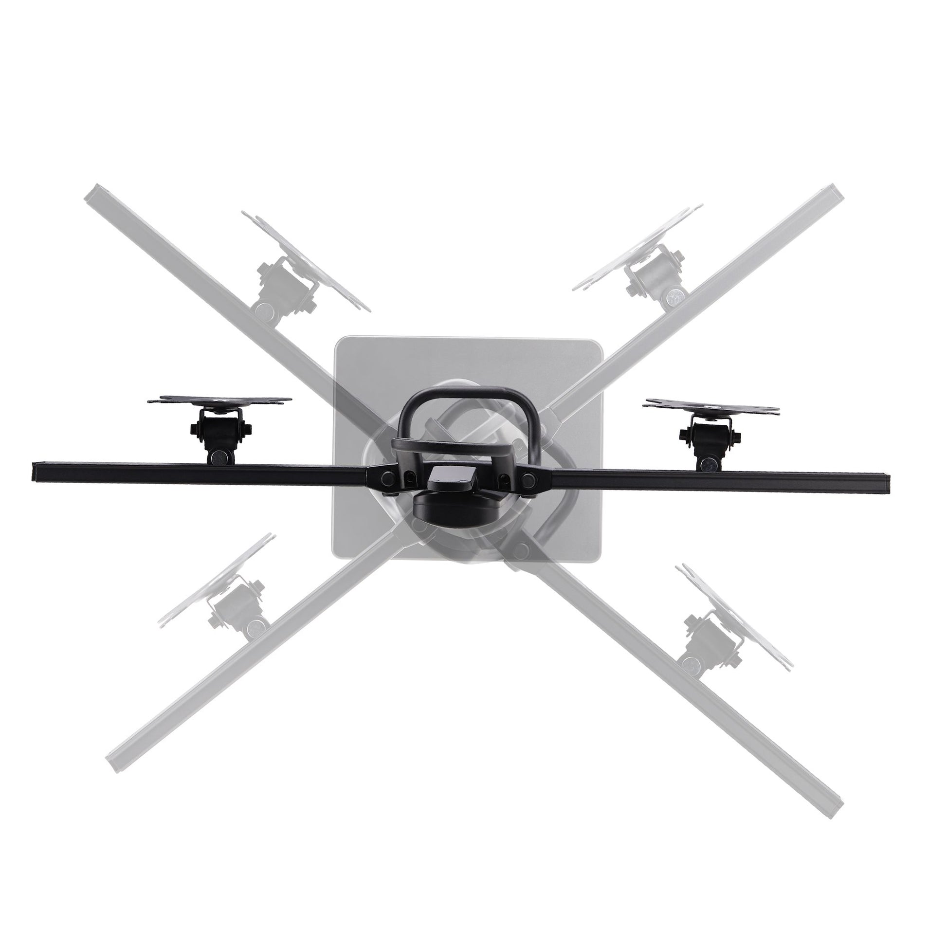 StarTech.com CROSSBAR – Monitorhalterung, Dual, Standfuss, bis 27"