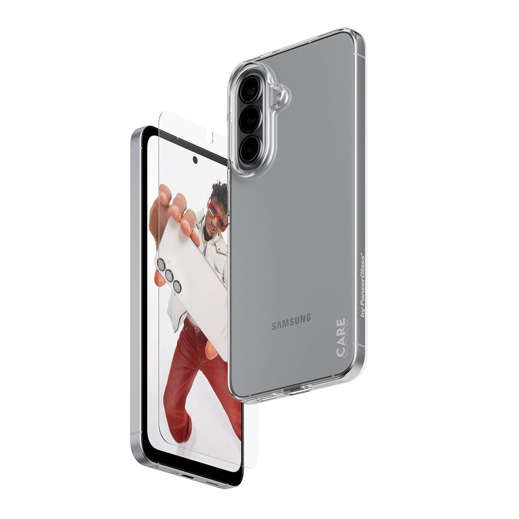 PanzerGlass CARE Fashion 2in1 Backcover – für Samsung Galaxy A57 (5G), Kunststoff, Transparent, kratzresistent