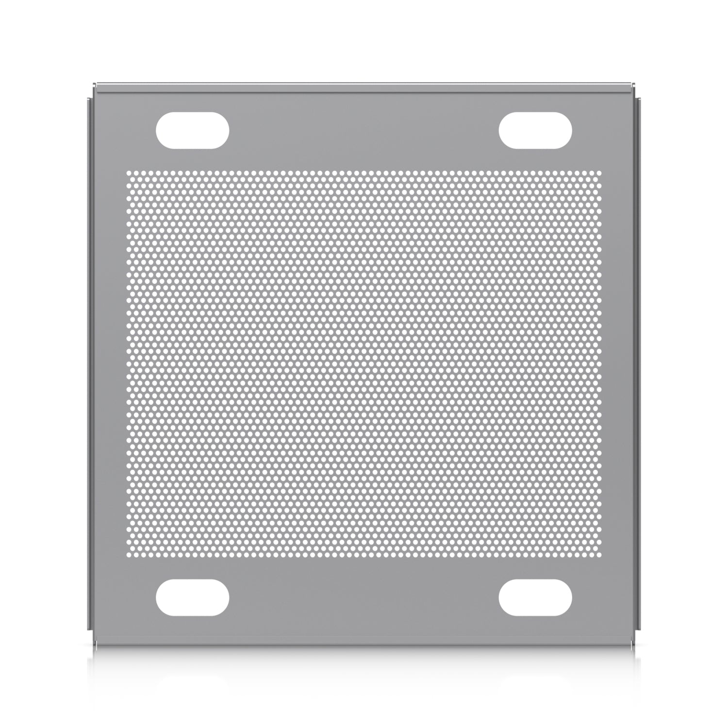 Ubiquiti UACC-RACK-SHELF-TL Regalboden – perforiert, grau, B 460 × H 27,4 × T 453,8 mm, für toolless Mini-Rack