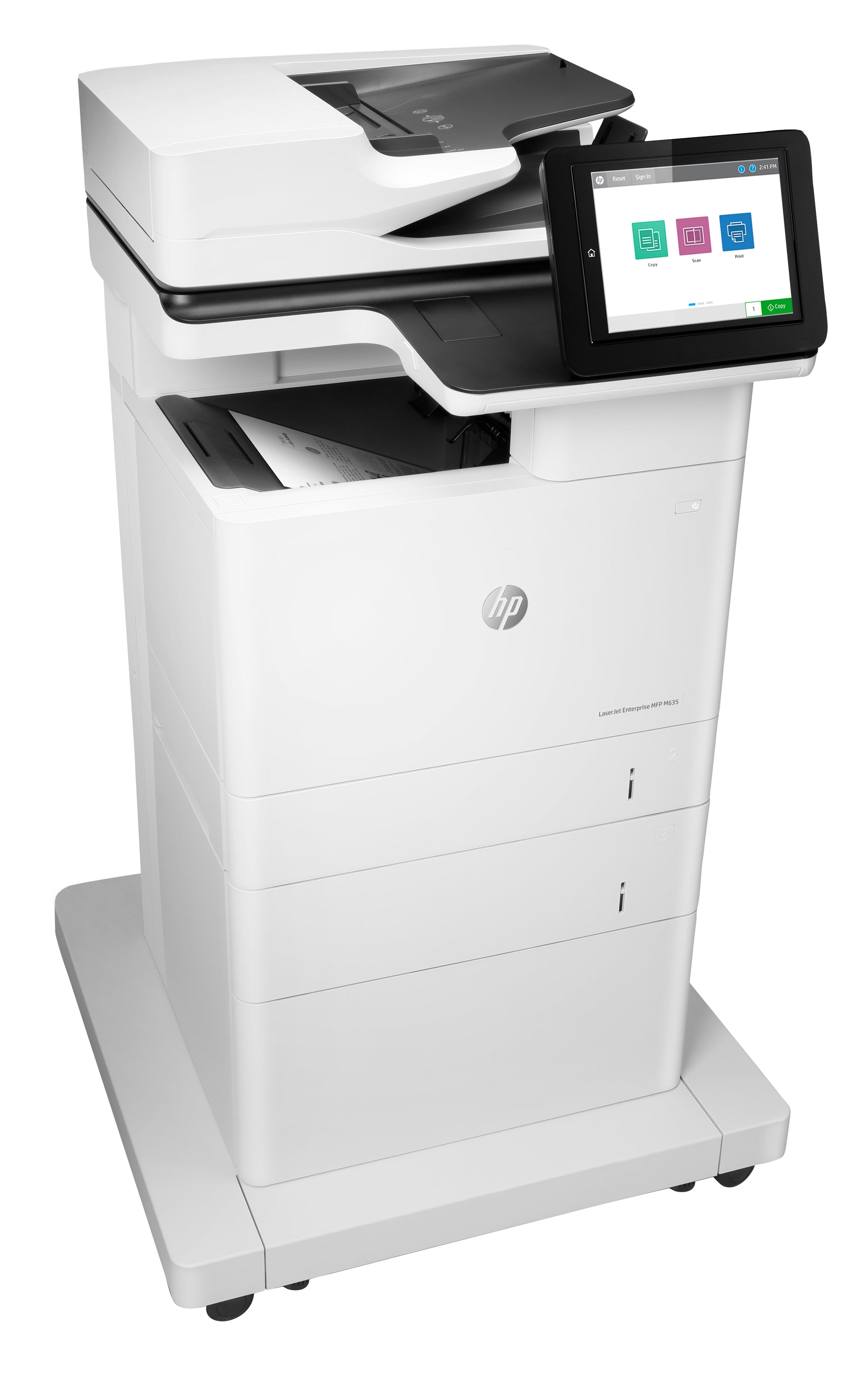 HP LaserJet Enterprise M635FHT – S/W Laser-MFP A4 – 61 ppm S/W