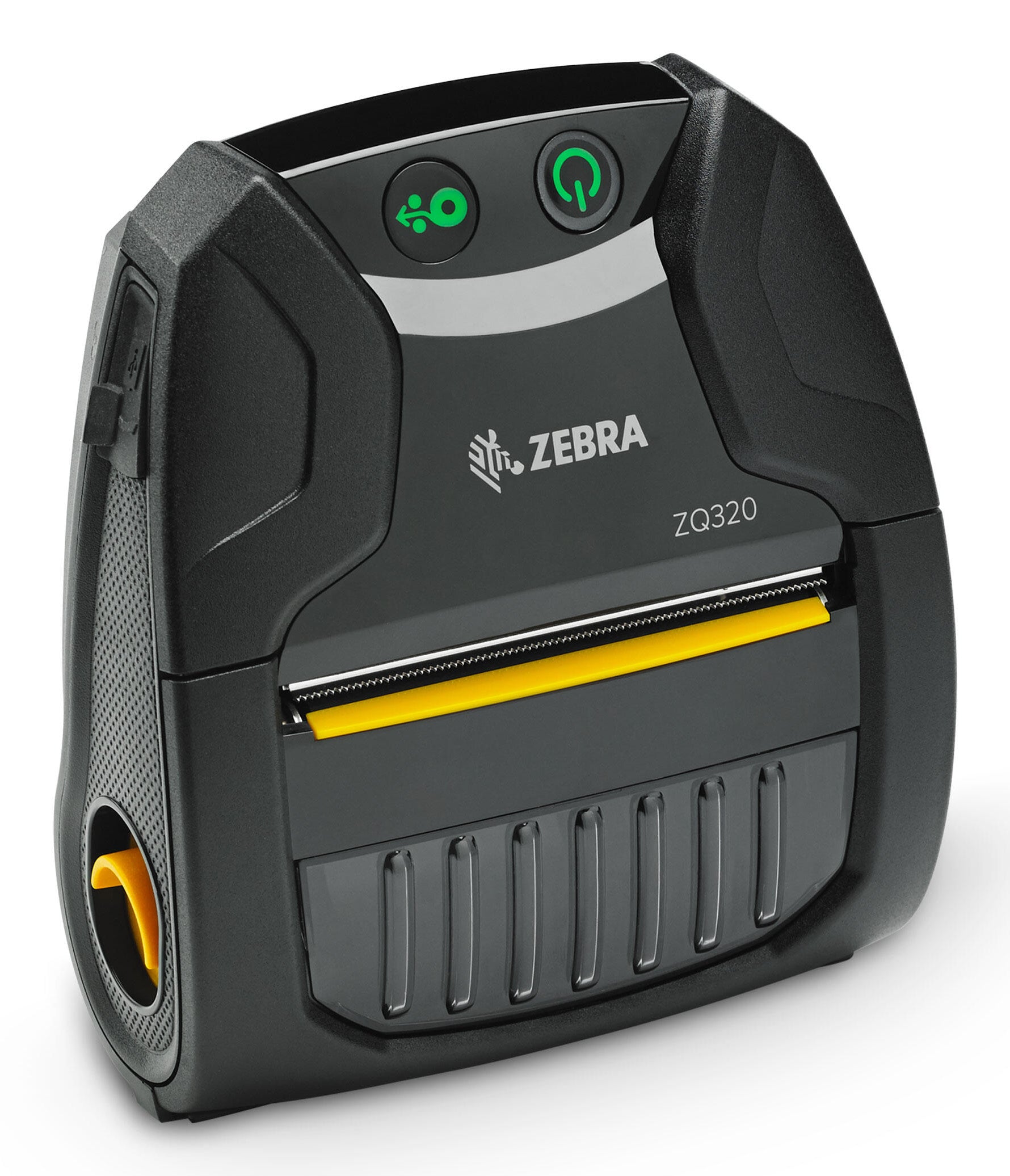 Zebra ZQ320 Plus – Mobiler Handdrucker, Thermodirekt, für Etiketten bis 72 mm, USB, Bluetooth, 203 dpi