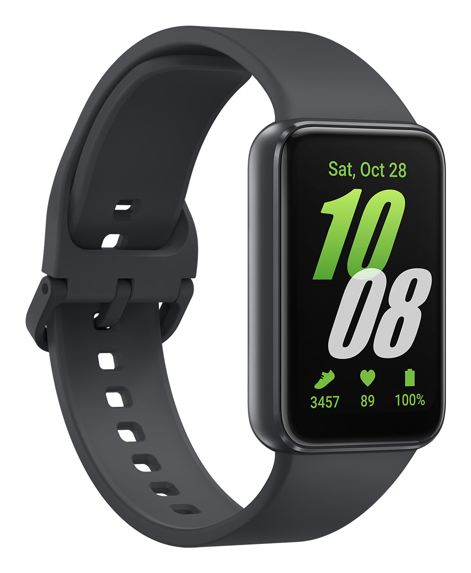 Samsung Galaxy Fit 3 – Smartwatch – 40 mm, 1,6" AMOLED, Bluetooth 5.3, GPS, IP68, 5 ATM, Grau