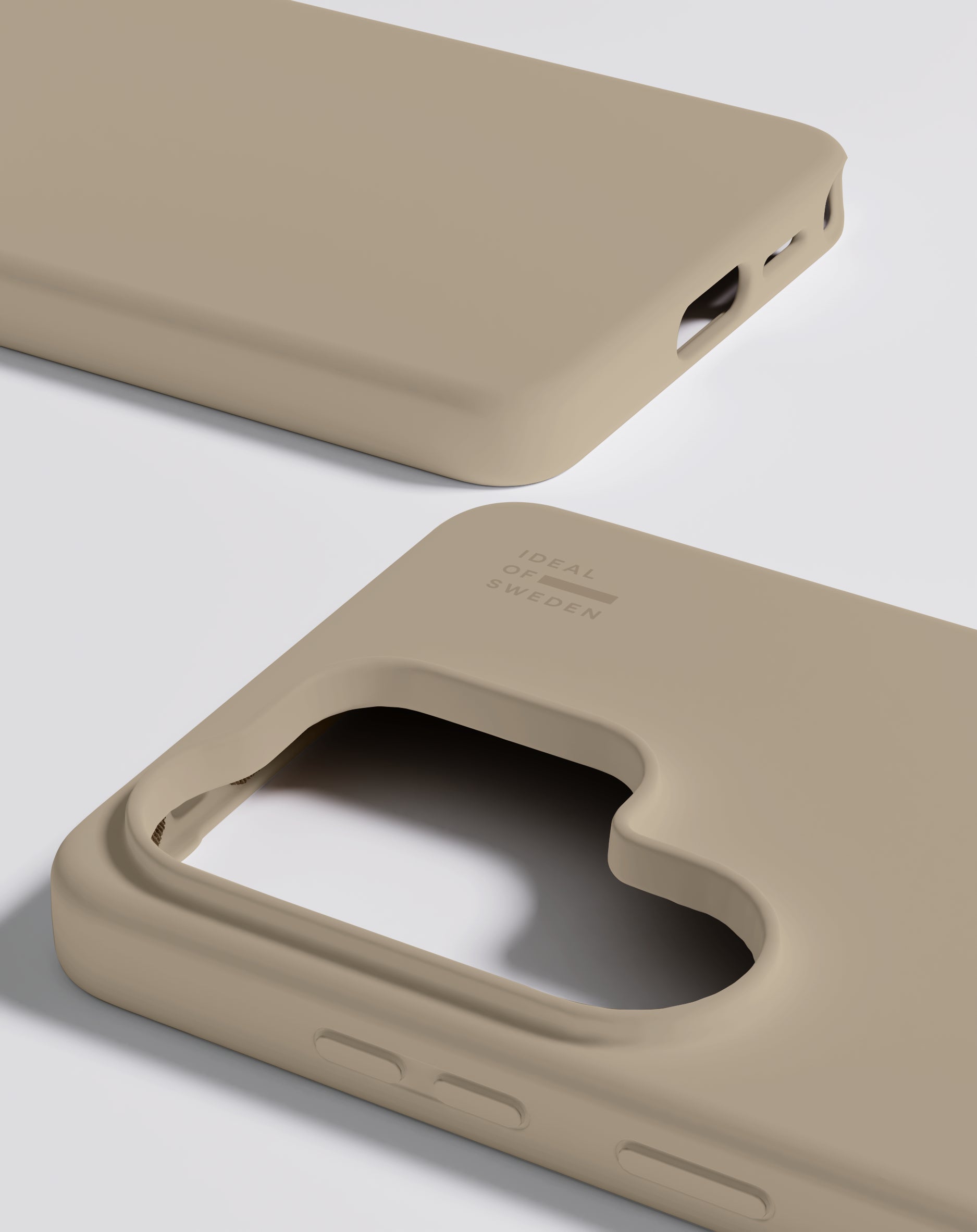 iDeal of Sweden Silicon Cover – Backcover – für Samsung Galaxy S26 Ultra, Acryl+PC+Polyester+Silikon, Beige