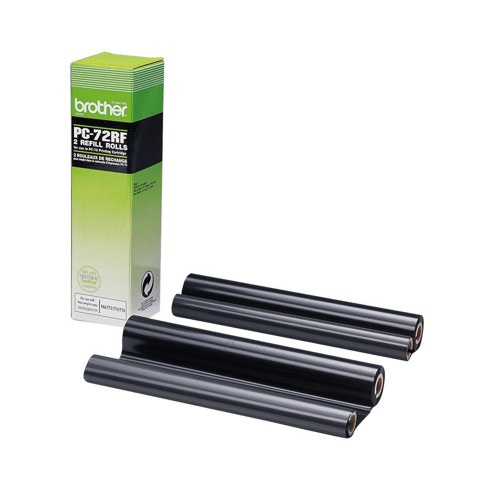 Brother Filmrollen – 140 Blatt – Schwarz – 2 Stk.