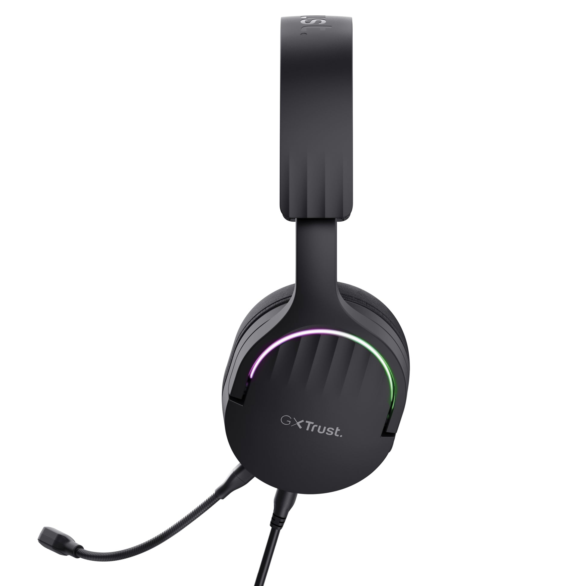 Trust GXT490 FAYZO Gaming-Headset – Over-Ear, Stereo, Kabelgebunden, USB-A, Schwarz