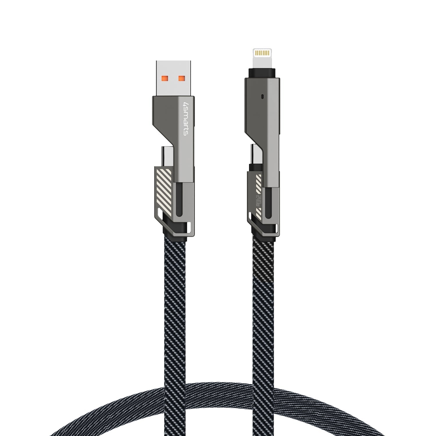 4smarts USB-Kabel, USB-A zu USB-C, 1,5 m, USB 2.0, für Laptop, Nintendo Switch, Smartphone und mehr
