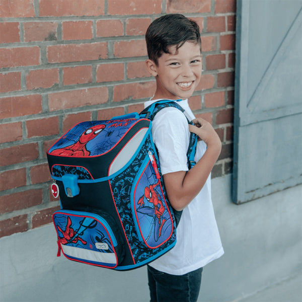 Scooli Schulrucksack-Set 5-teilig, Spider-Man, 18 l, 33×36,5×29 cm