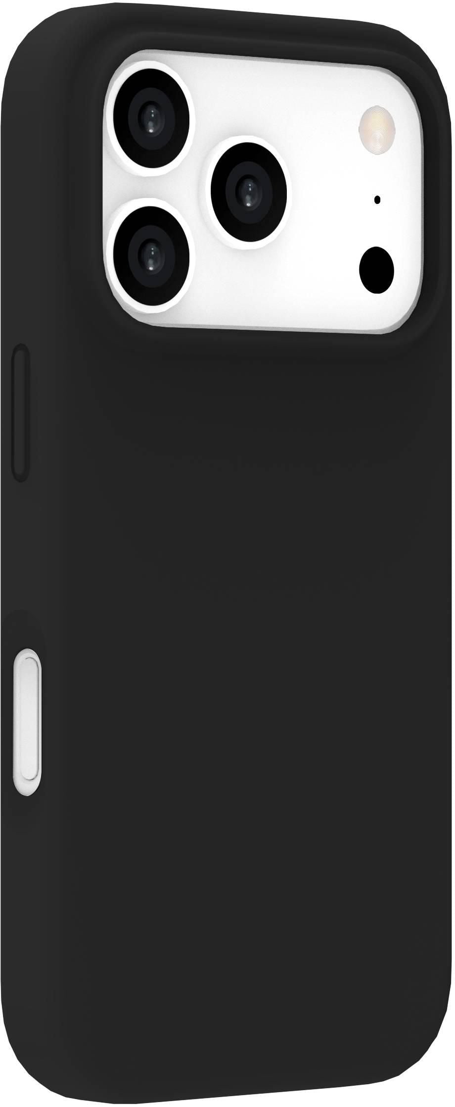 eSTUFF INFINITE ROME (GRS) – Backcover – für Apple iPhone 17 Pro – PC+Silikon, Schwarz, bis 2 m sturzsicher