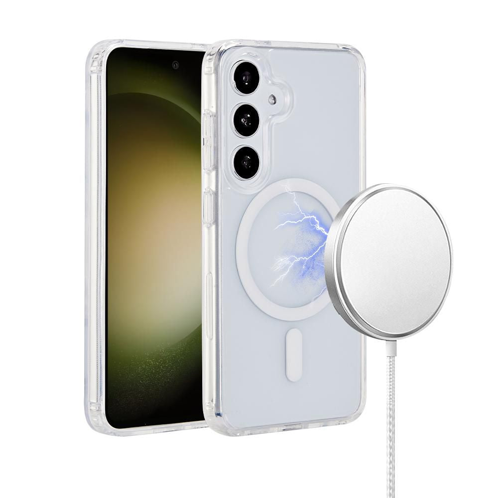 eSTUFF INFINITE OSLO Backcover – für Samsung Galaxy S24+, PC+TPU, Transparent, GRS
