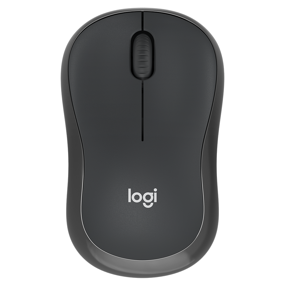 Logitech M240 Maus – kabellos, Bluetooth, Silent-Tasten, Graphit