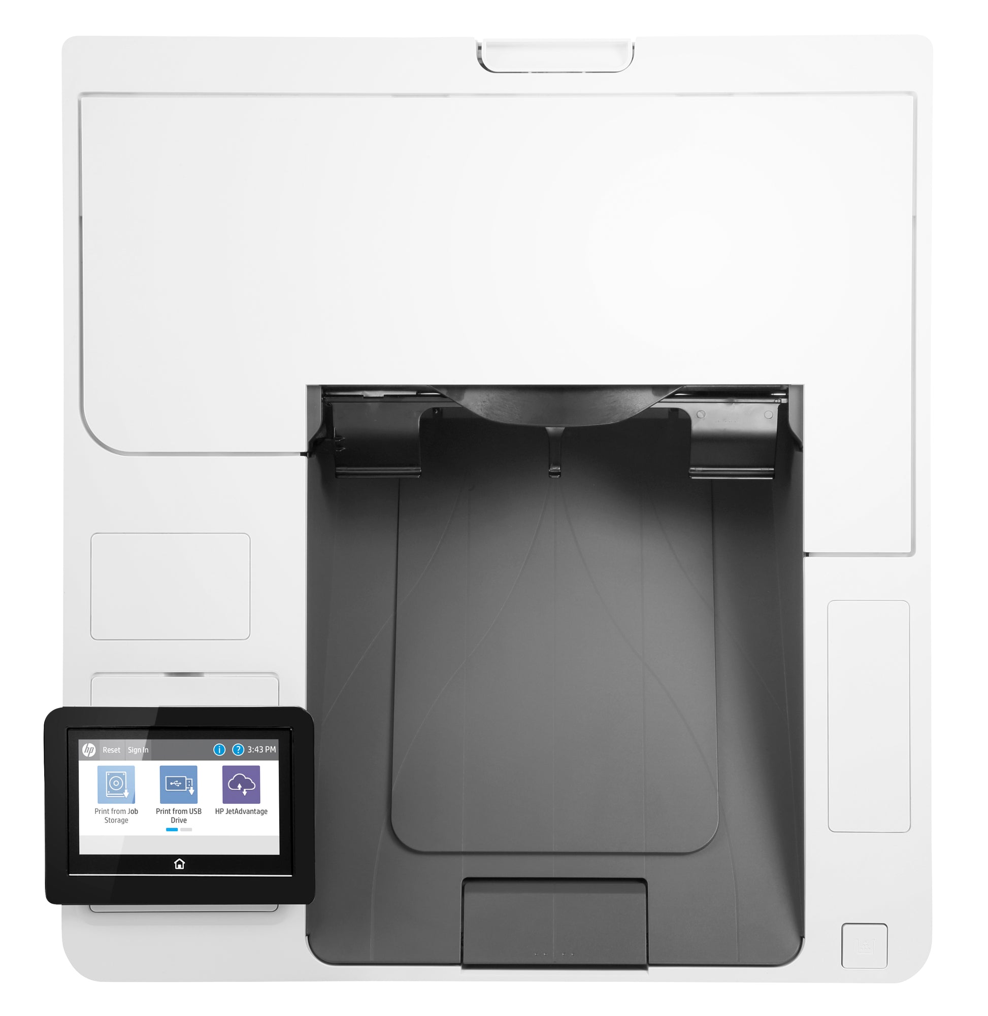 HP LaserJet Enterprise M612dn – A4, S/W, Duplex, 71 S./Min., 1200 × 1200 dpi, LAN/USB, Papier: 650 Blatt