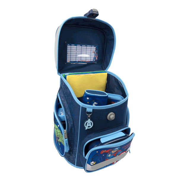 Scooli Schulrucksack-Set 5-teilig, Avengers, 18 l