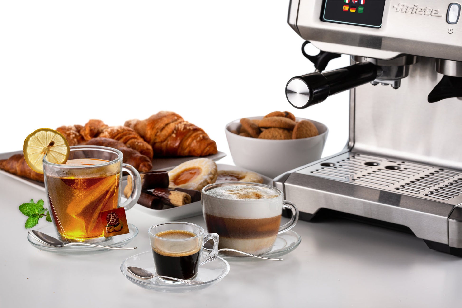 Ariete ARI-1312 Kaffeevollautomat – 2 l, 220 g Bohnenbehälter, 15 bar, Milchaufschäumer