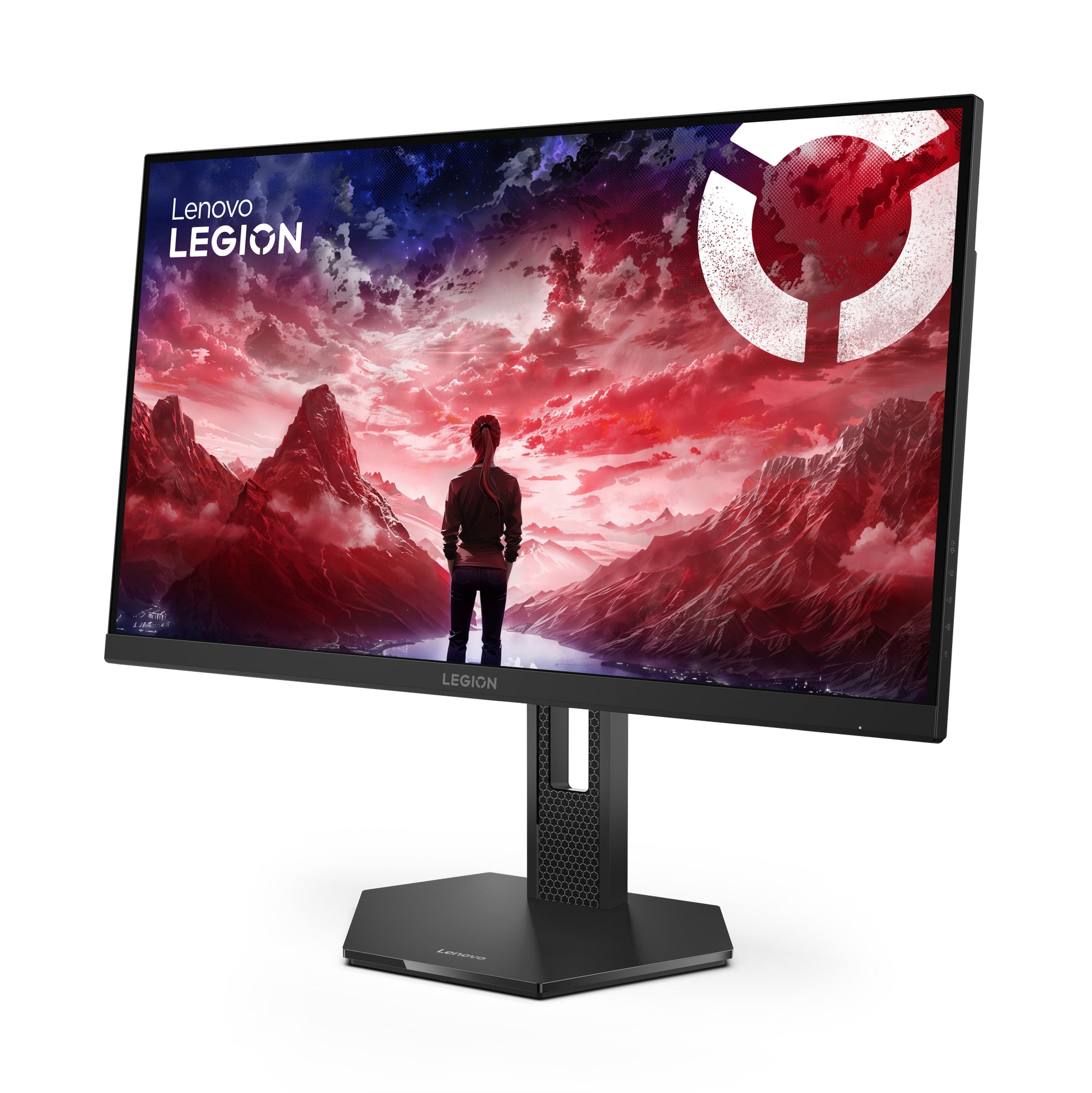 Lenovo Legion 27U-10 – Monitor, 27", G-SYNC kompatibel, FreeSync Premium, VESA 100 × 100, Raven Schwarz