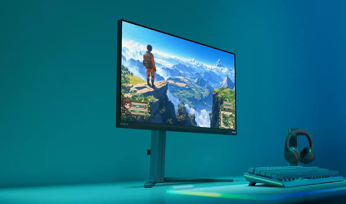 Philips 25 VA Gaming Monitor, 25", IPS, 300 Hz, G-Sync, Entspiegelt, Neigbar, Schwarz