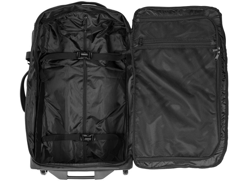 KOOR Trolley JIIBS 70 – 70 l, Weichschale, 2 Rollen, Schwarz, 36 × 63 × 27 cm