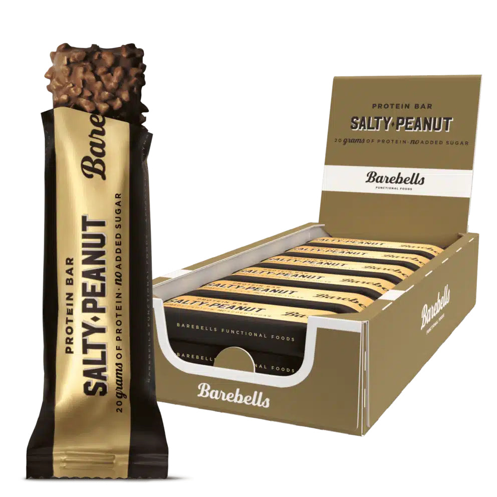 Barebells Protein-Riegel – Erdnuss – 12 × 55 g