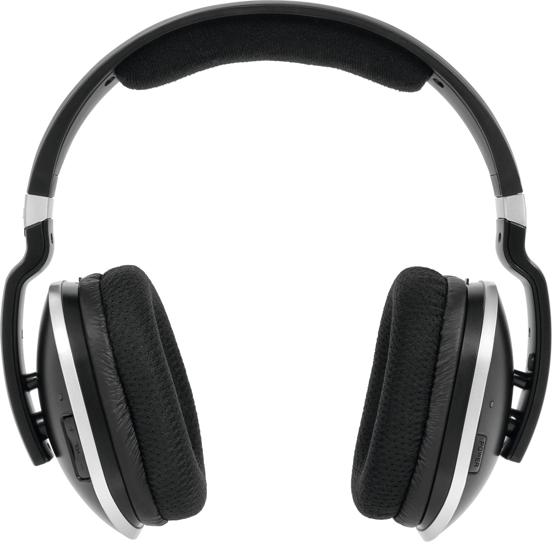 TechniSat Stereoman 2 V2 On-Ear Kopfhörer – Stereo, Kabellos (2,4 GHz), mit Ladestation, Schwarz
