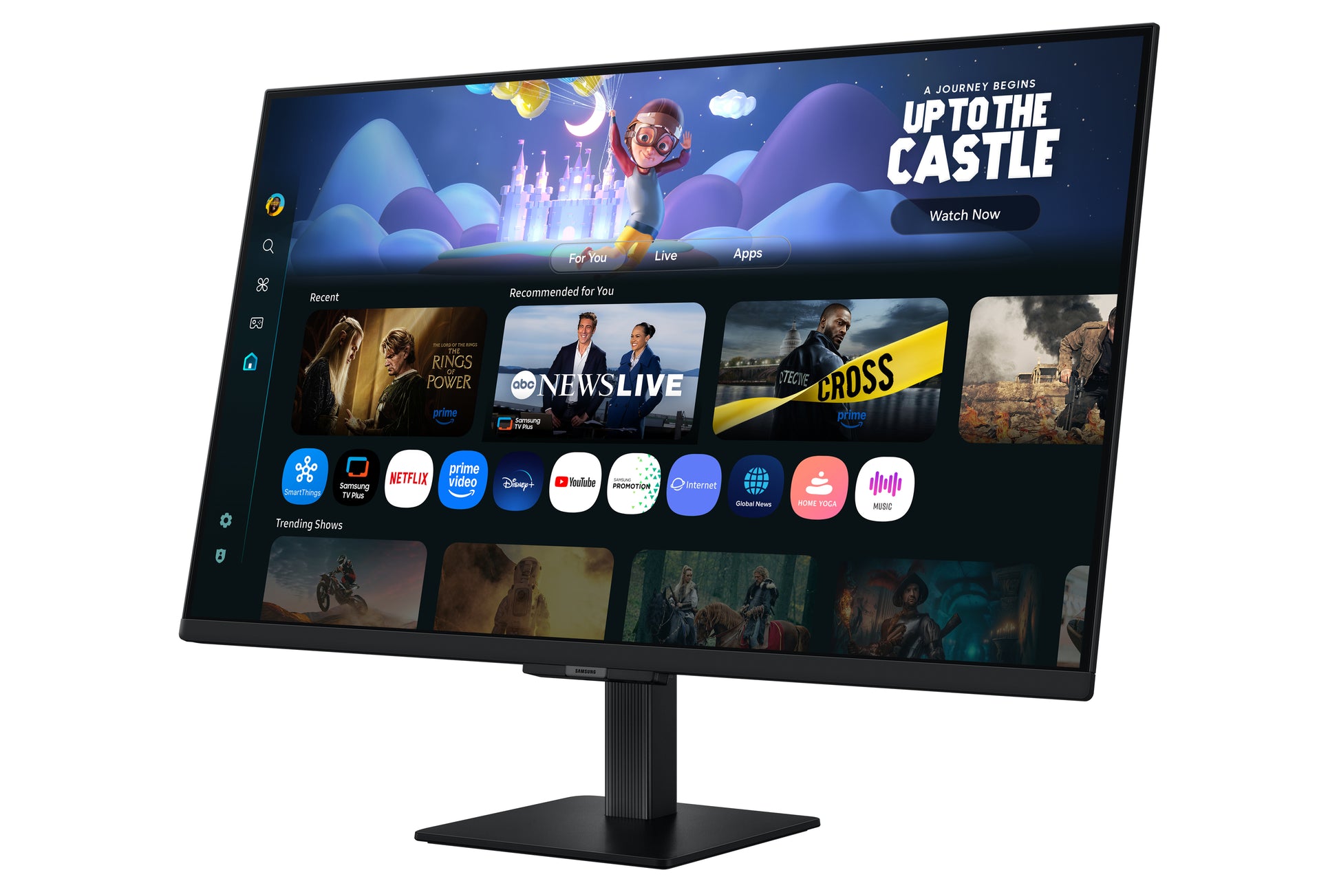 Samsung M50F – Monitor, 1920 × 1080 (Full HD), Smart-TV-Apps