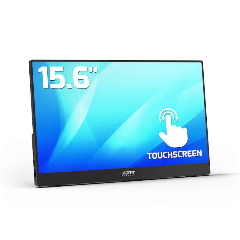 Port Designs Nomad 902101T – 15,6" Touch, 1920 × 1080 (Full HD), IPS, USB-C 65 W, HDR