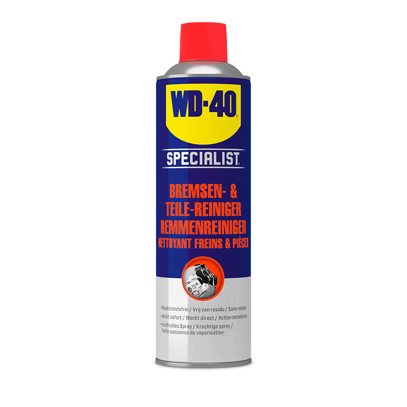 WD-40 Spezialist Bremsen- und Teile-Reiniger – für Bremsen & Teile, 500 ml