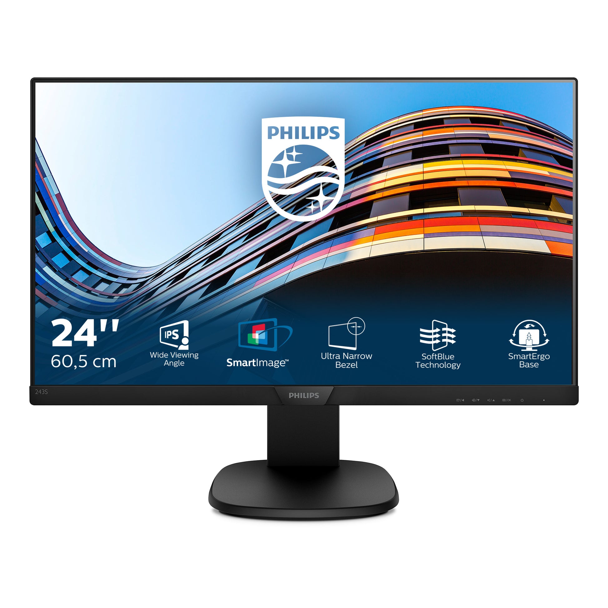 Philips 243S7EHMB/00 – 23,8" 1920 × 1080 (Full HD) IPS