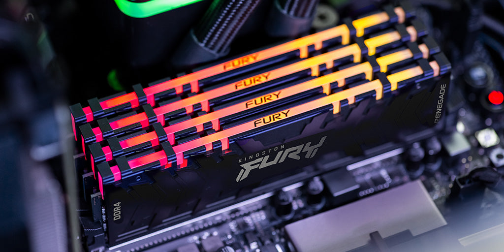 Kingston Technology Kingston FURY Renegade RGB – Arbeitsspeicher – 16 GB (2×8 GB), DDR4, 3600 MT/s, CL16, 1,35 V, RGB