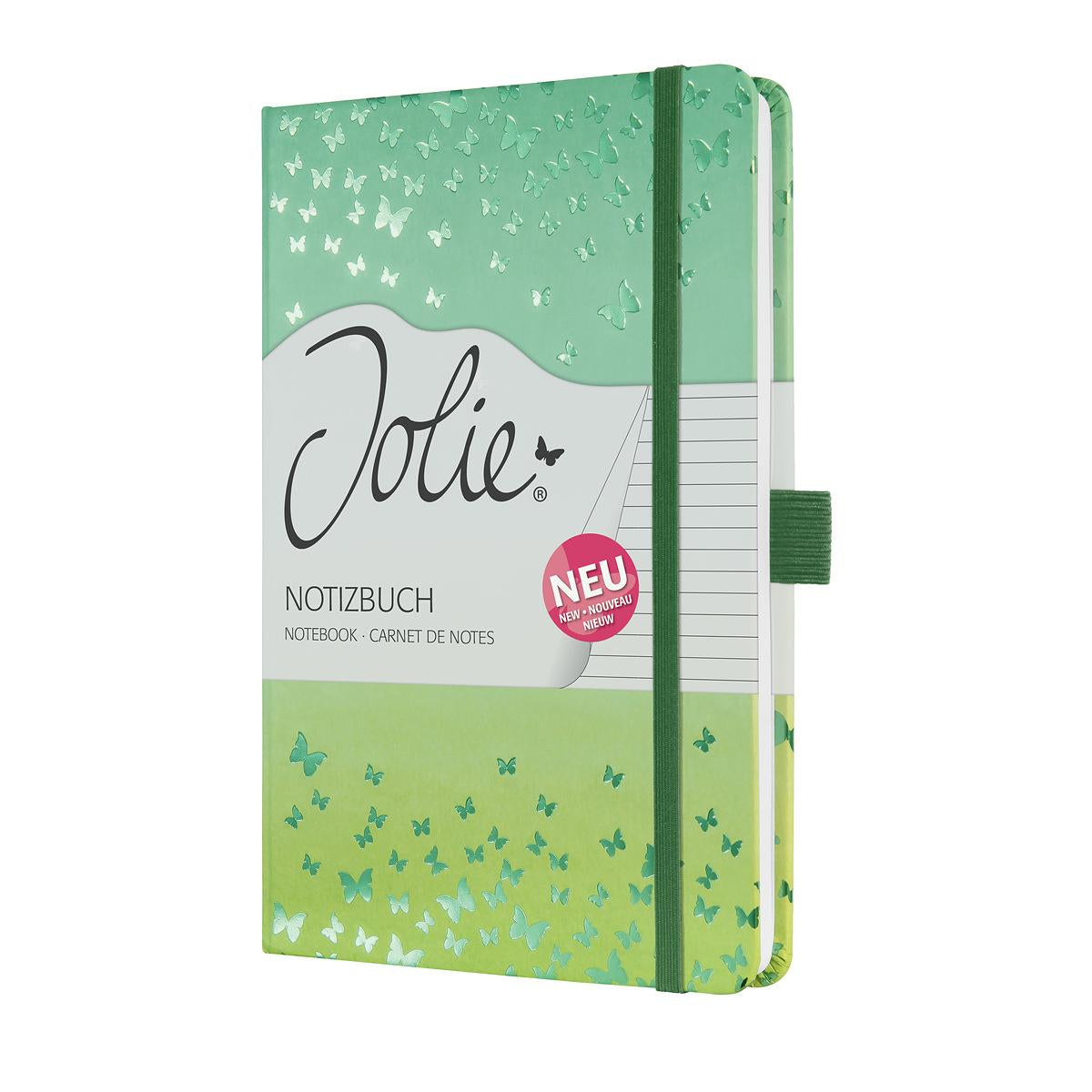 Sigel Notizbuch A5, liniert, Fadenheftung, Hardcover, 174 Seiten, perforiert, 80 g/m² – mehrfarbig
