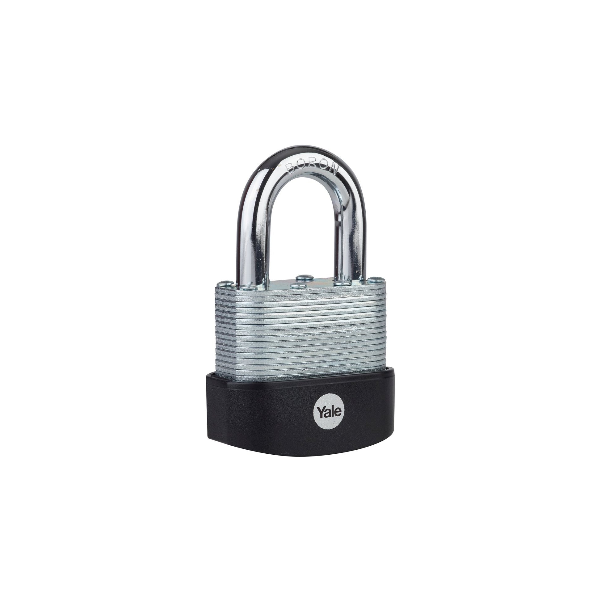 Yale Protector Y127B Mechanisches Vorhängeschloss – Stahl, Bügel 28×20 mm, Ø 6 mm, Sicherheitsstufe 2, Aussen